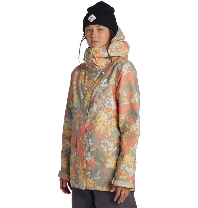 Load image into Gallery viewer, DC Women&#39;s Cruiser Snow Jacket Fractal Coral ADJTJ03047_XCYM
