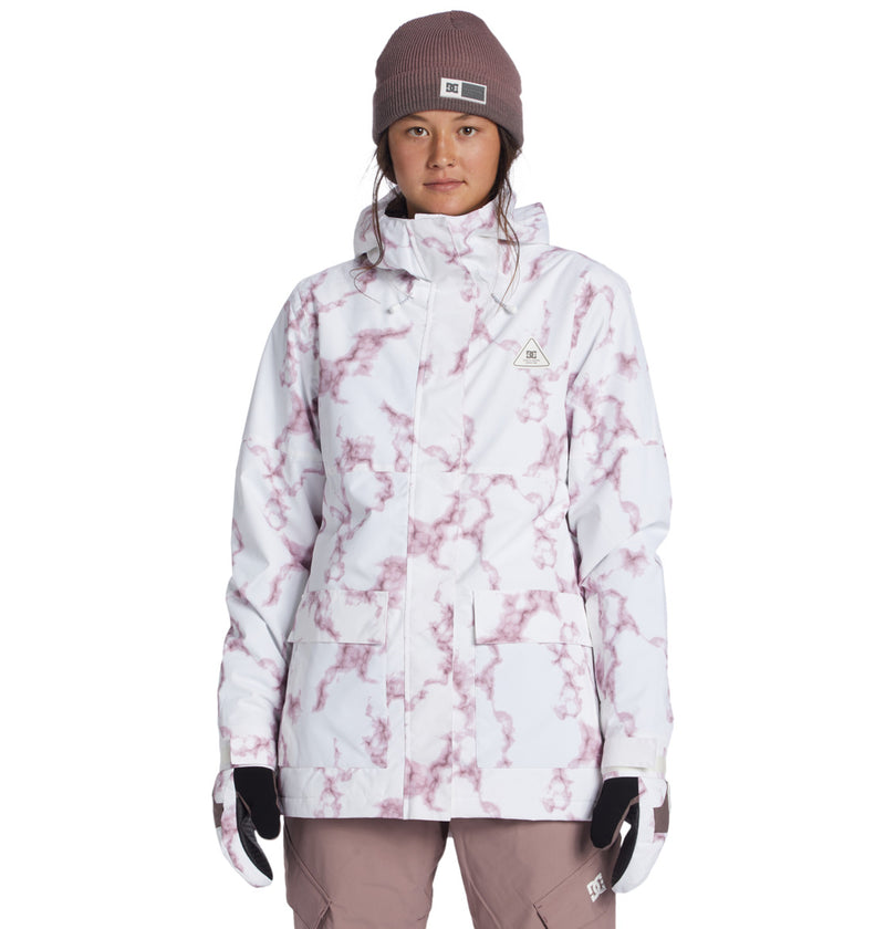 Load image into Gallery viewer, DC Women&#39;s Cruiser Snow Jacket Marble ADJTJ03047_XWWP
