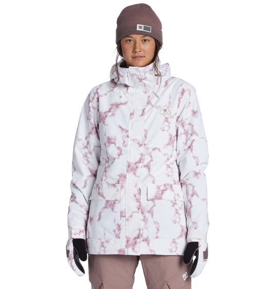 DC Women's Cruiser Snow Jacket Marble ADJTJ03047_XWWP