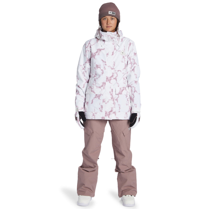 Load image into Gallery viewer, DC Women&#39;s Cruiser Snow Jacket Marble ADJTJ03047_XWWP
