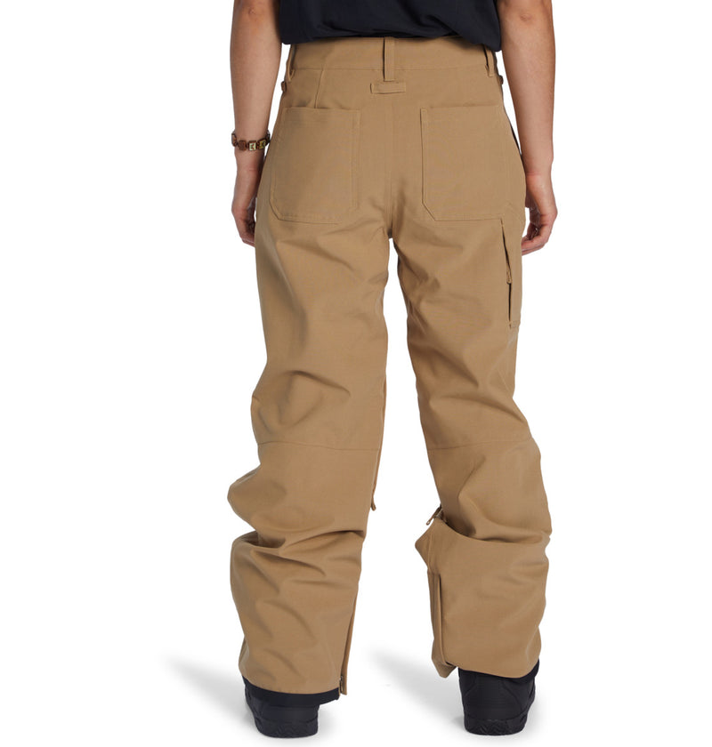 Load image into Gallery viewer, DC Women&#39;s Riveter Snow Pants Kelp ADJTP03029_CLM0
