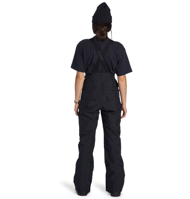 Load image into Gallery viewer, DC Women&#39;s Valiant Bib Snow Pants Black ADJTP03030_KVJ0
