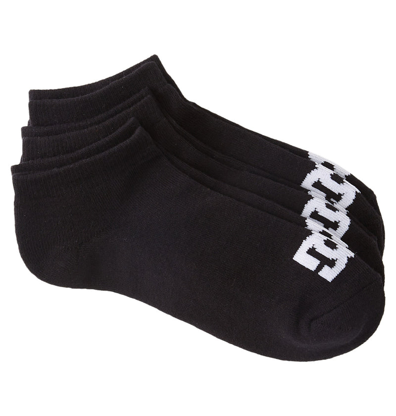 Load image into Gallery viewer, DC Men&#39;s Ankle Socks Snow Black ADYAA03187-KVJ0
