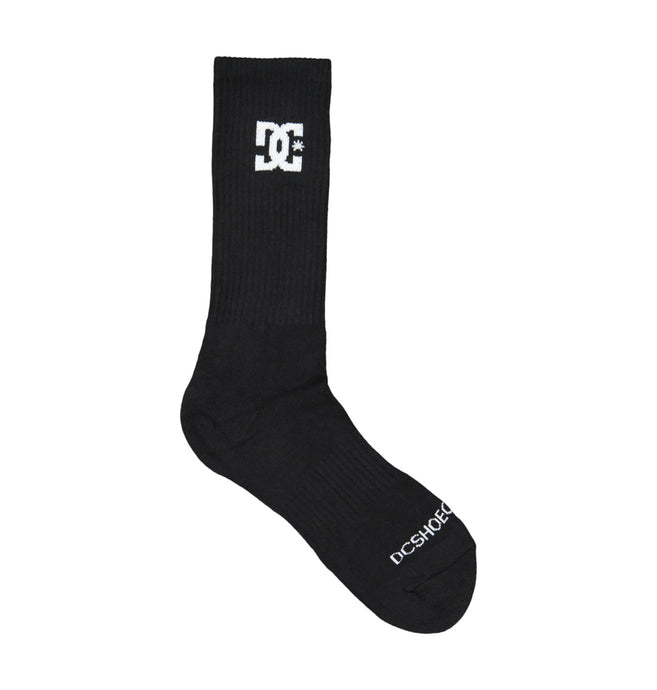 DC Men's Crew (5 Pairs) Socks Black ADYAA03190_KVJ0