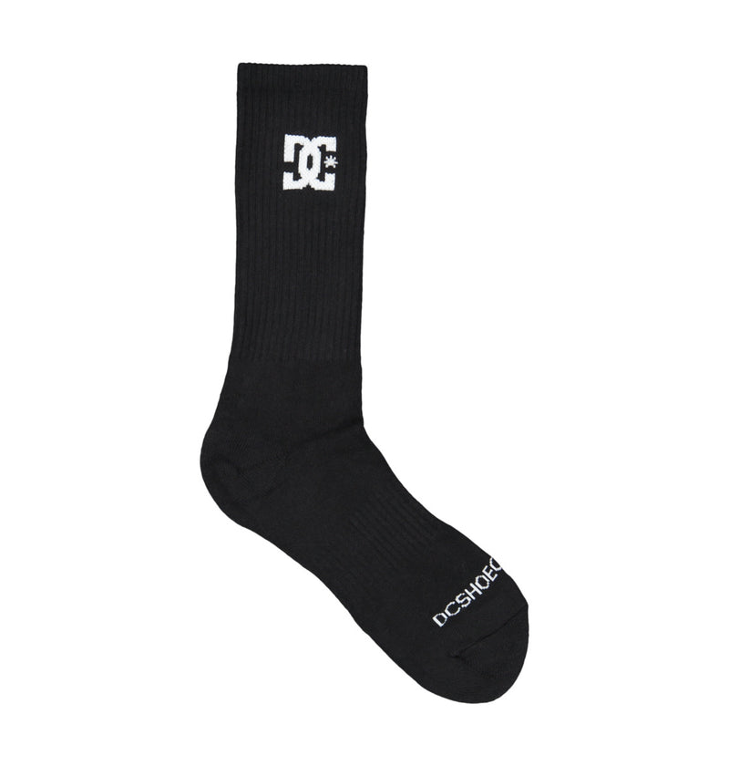 Load image into Gallery viewer, DC Men&#39;s Crew (5 Pairs) Socks Black ADYAA03190_KVJ0
