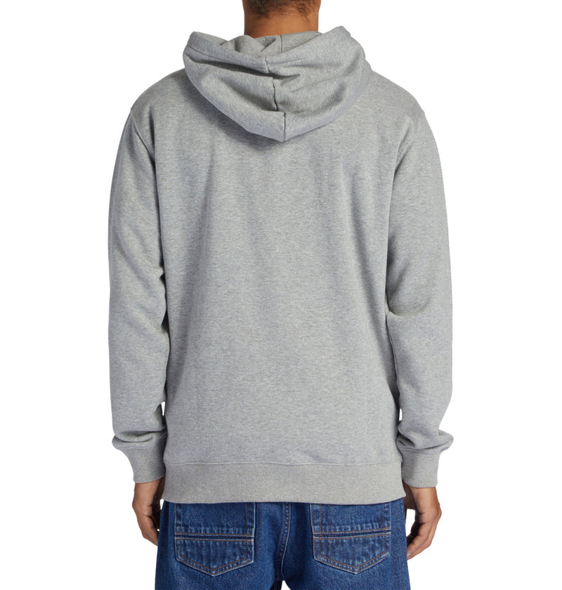 Load image into Gallery viewer, DC Men&#39;s Baseline Zip-Up Hoodie Medium Grey Heather ADYFT03389-KPVH
