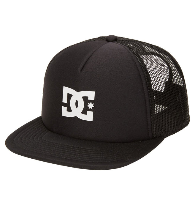 DC Men's Gas Station Trucker Cap Black ADYHA04061-KVJ0