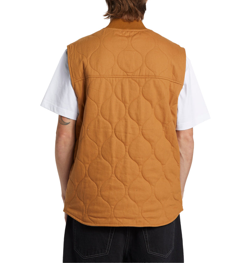 Load image into Gallery viewer, DC Men&#39;s No 94 Reversible Worker Vest Chipmunk ADYJK03198_CMW0
