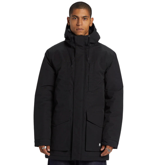 DC Men's Murrayfield Insulated Parka Jacket Black ADYJK03200_KVJ0