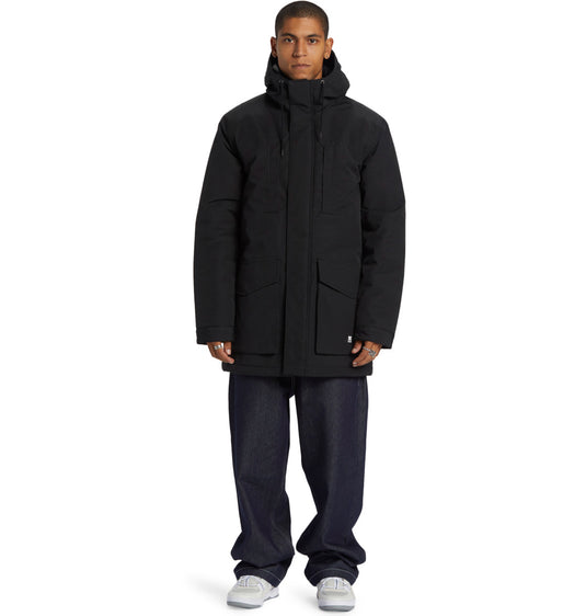 DC Men's Murrayfield Insulated Parka Jacket Black ADYJK03200_KVJ0