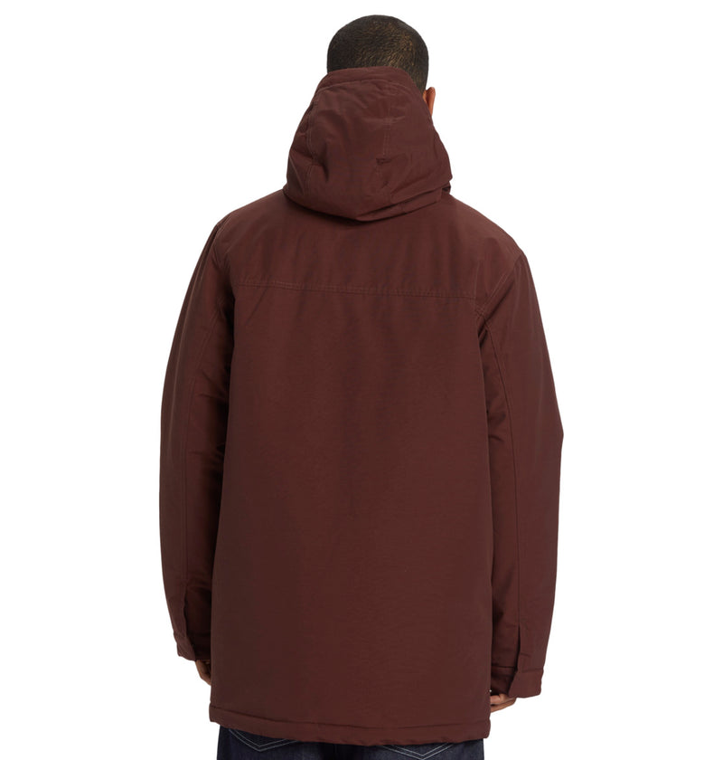 Load image into Gallery viewer, DC Men&#39;s Murrayfield Insulated Parka Jacket Bitter Chocolate ADYJK03200-RSY0
