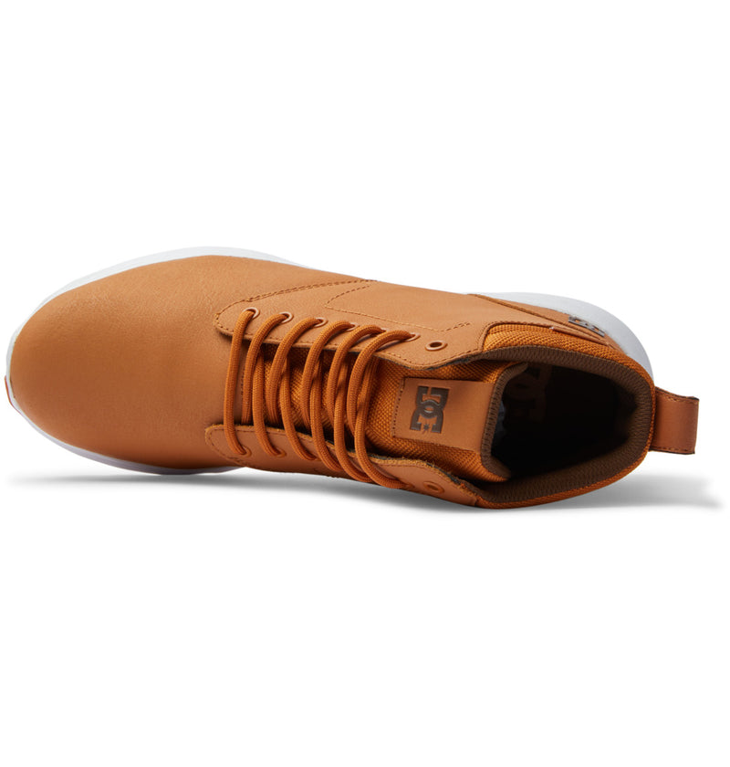 Load image into Gallery viewer, DC Men&#39;s Mason 2 Water Resistant Leather Shoes Wheat/Turkish Coffee ADYS700216_TTC
