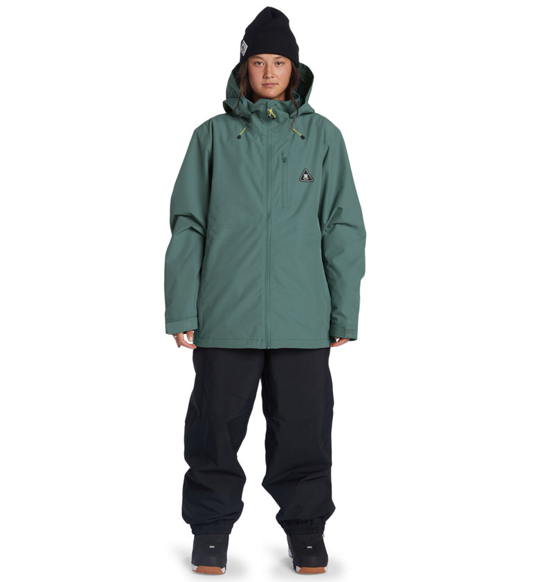 Load image into Gallery viewer, DC Unisex Basis Snow Jacket Dark Forest ADYTJ03080_BPG0
