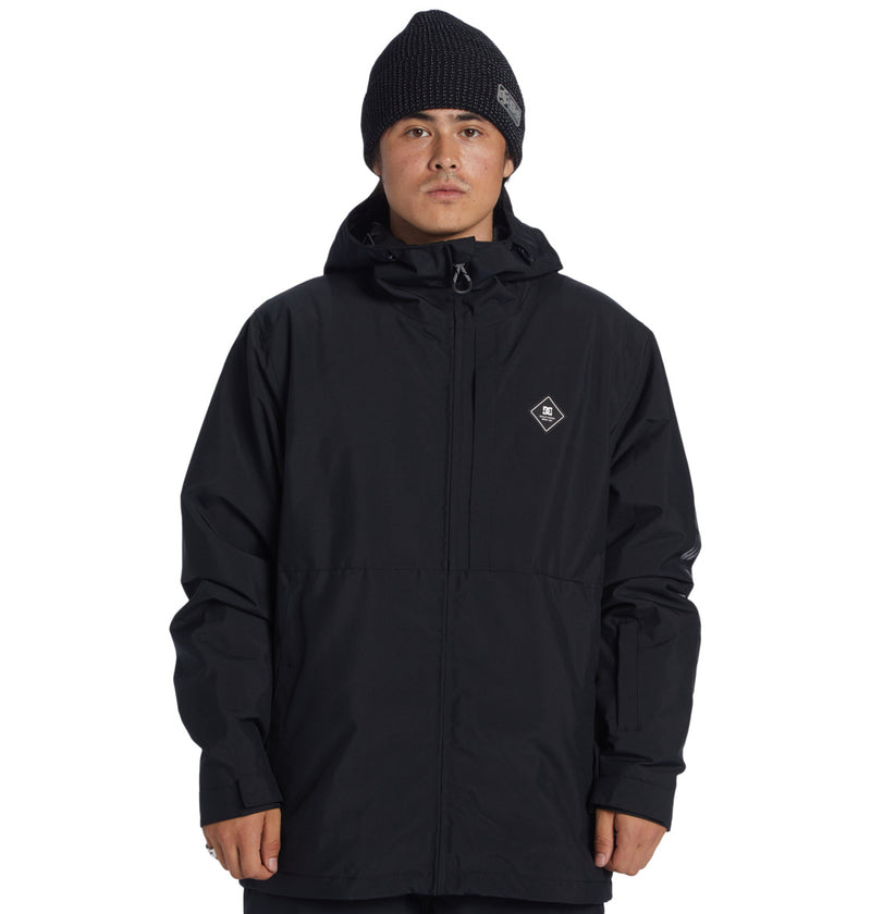 Load image into Gallery viewer, DC Unisex Basis Snow Jacket Black ADYTJ03080_KVJ0
