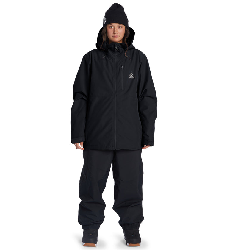 Load image into Gallery viewer, DC Unisex Basis Snow Jacket Black ADYTJ03080_KVJ0
