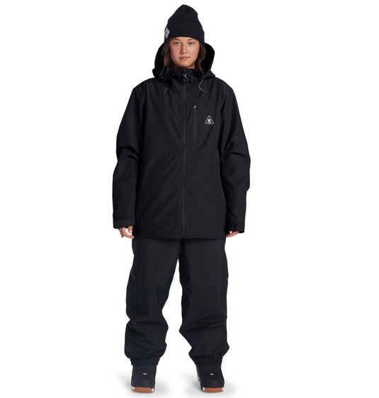 DC Unisex Basis Snow Jacket Black ADYTJ03080_KVJ0