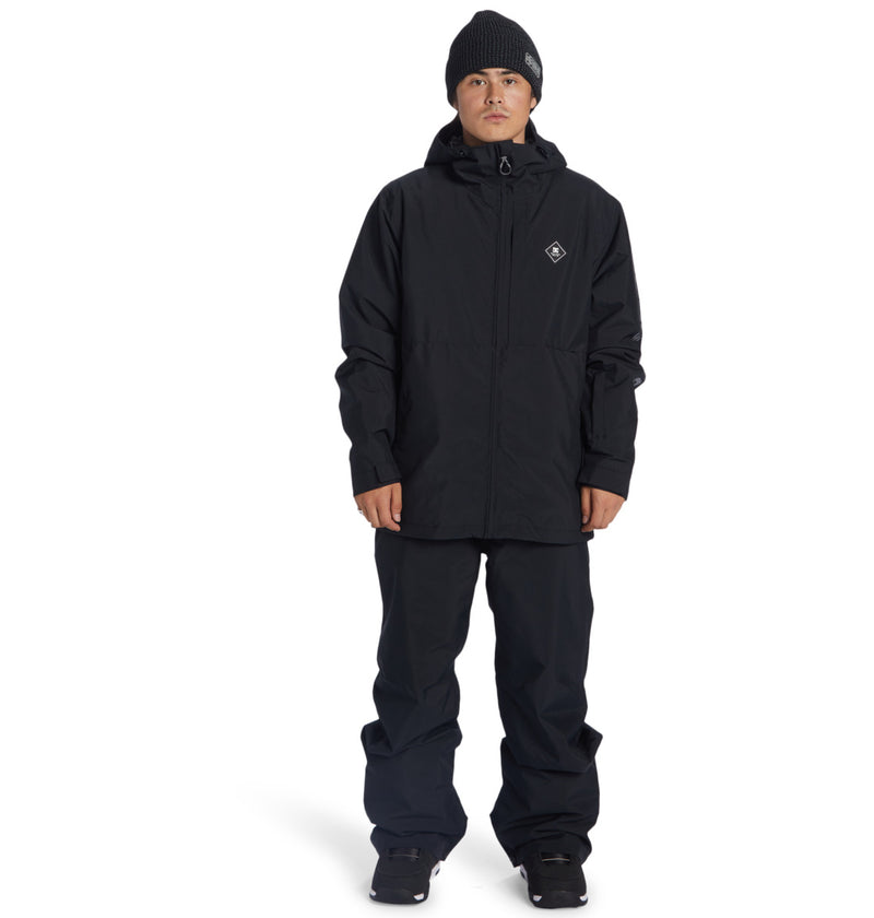 Load image into Gallery viewer, DC Unisex Basis Snow Jacket Black ADYTJ03080_KVJ0
