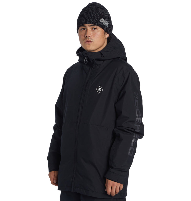 Load image into Gallery viewer, DC Unisex Basis Snow Jacket Black ADYTJ03080_KVJ0
