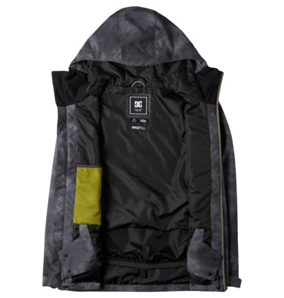 DC Unisex Basis Snow Jacket Vision Overspray ADYTJ03081_XKSS