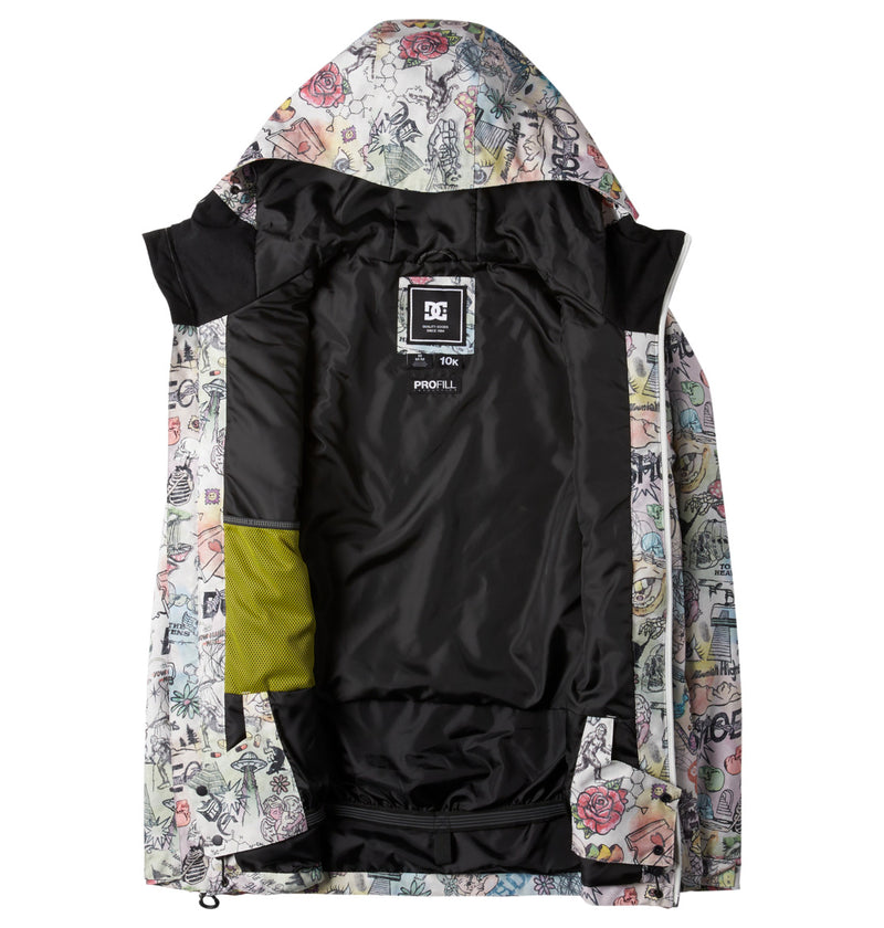 Load image into Gallery viewer, DC Unisex Basis Snow Jacket Vision Quest ADYTJ03081_XWBG
