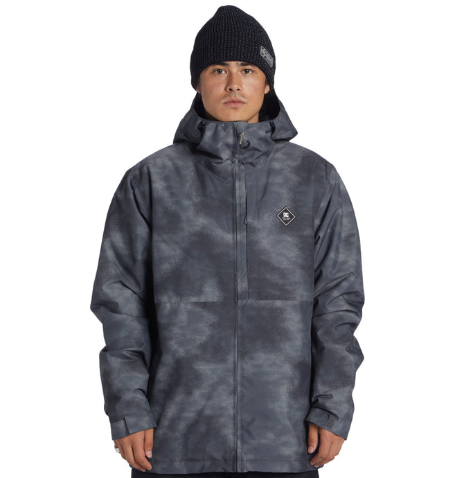 DC Unisex Basis Snow Jacket Vision Overspray ADYTJ03081_XKSS