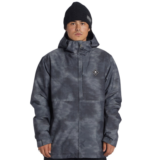 DC Unisex Basis Snow Jacket Vision Overspray ADYTJ03081_XKSS