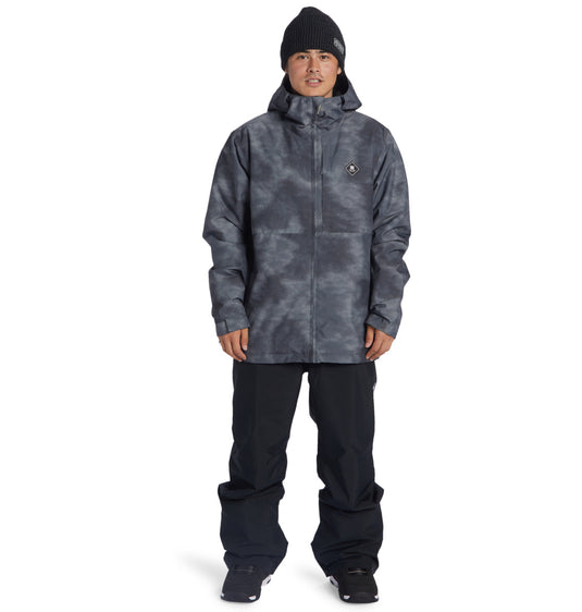 DC Unisex Basis Snow Jacket Vision Overspray ADYTJ03081_XKSS