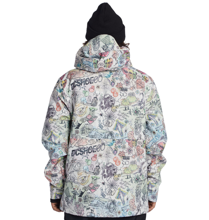 Load image into Gallery viewer, DC Unisex Basis Snow Jacket Vision Quest ADYTJ03081_XWBG
