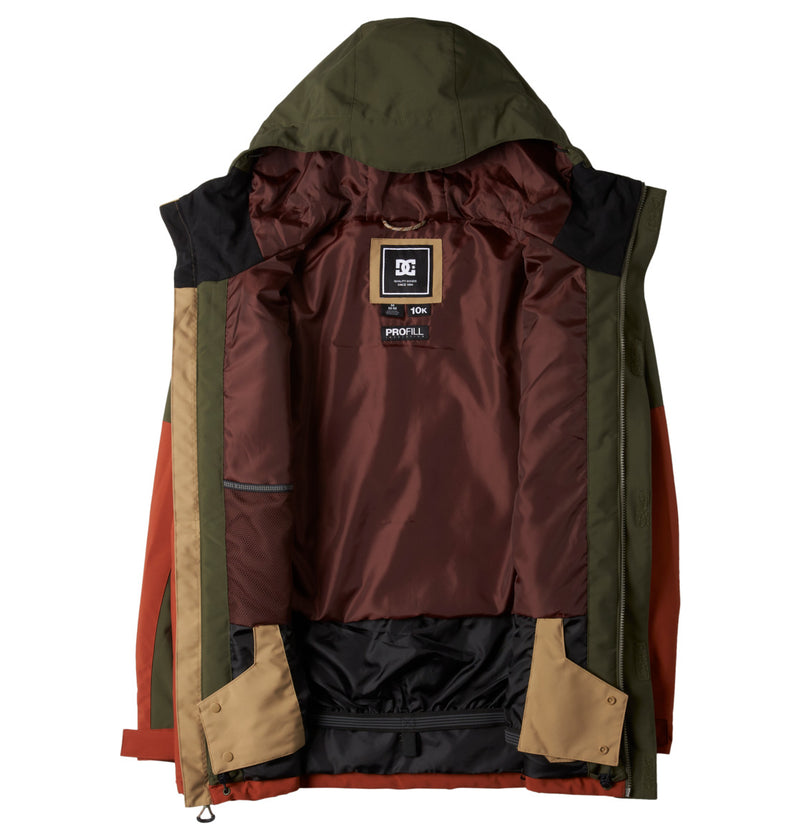 Load image into Gallery viewer, DC Men&#39;s Defiant Snow Jacket Deep Depths ADYTJ03084_CZC0
