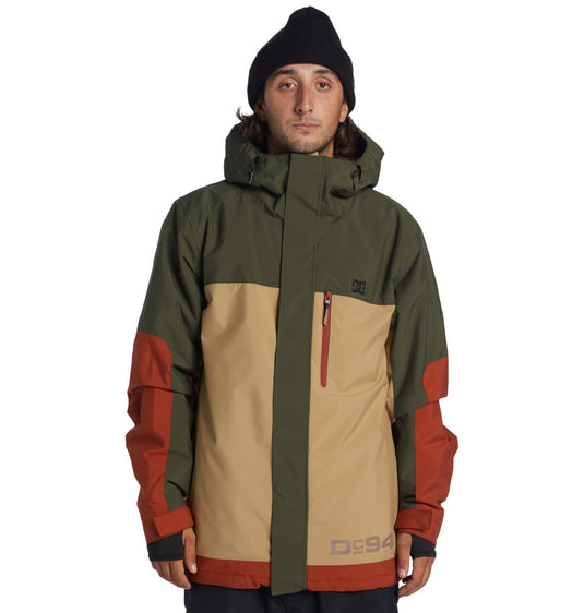 DC Men's Defiant Snow Jacket Deep Depths ADYTJ03084_CZC0