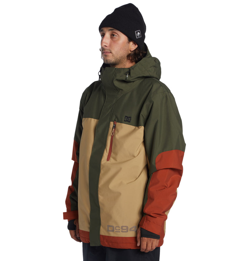 Load image into Gallery viewer, DC Men&#39;s Defiant Snow Jacket Deep Depths ADYTJ03084_CZC0
