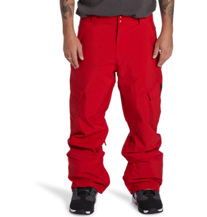 DC Men's Banshee Technical Snow Pants Barbados Cherry ADYTP03042_RZN0