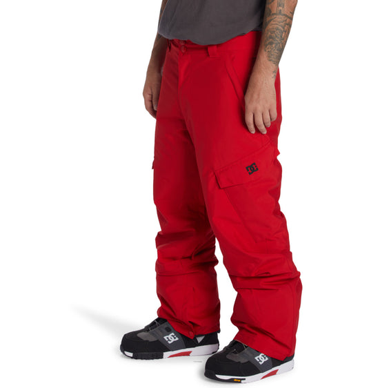 DC Men's Banshee Technical Snow Pants Barbados Cherry ADYTP03042_RZN0