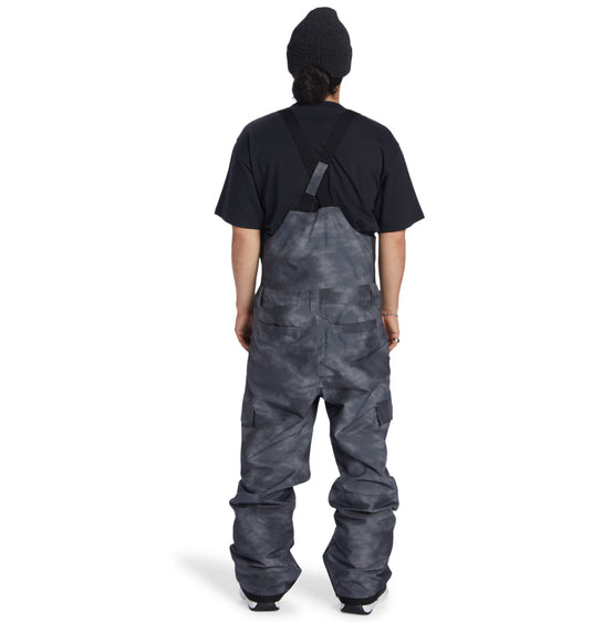 DC Men's Docile Bib Snow Pants Overspray ADYTP03052_XKSS