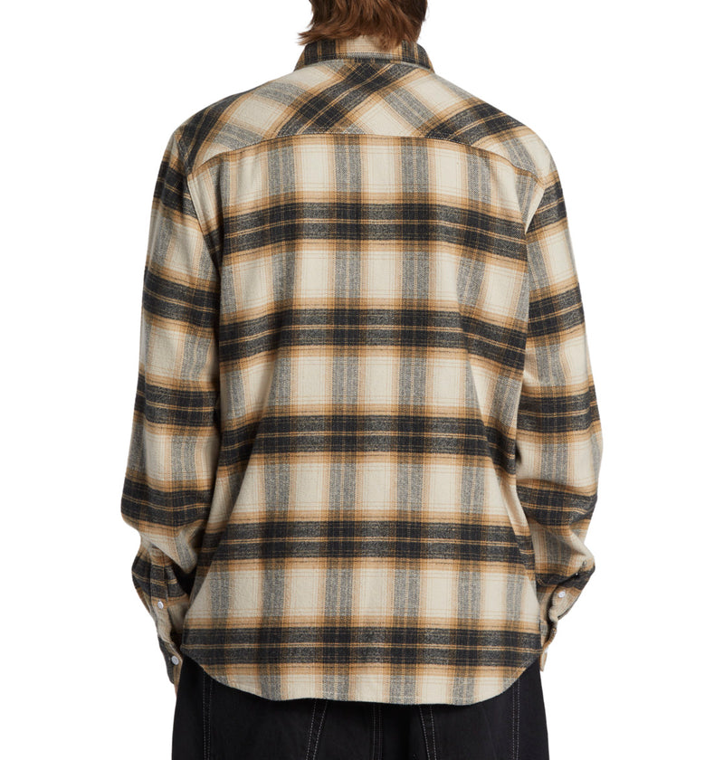 Load image into Gallery viewer, DC Men&#39;s Marshal Flannel Silver Lining Plaid ADYWT03105_XCCK
