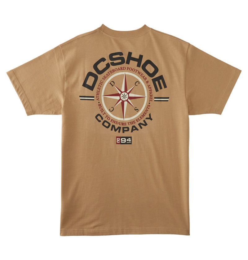 Load image into Gallery viewer, DC Men&#39;s Compass T-Shirt Incense ADYZT05342-CJZ0
