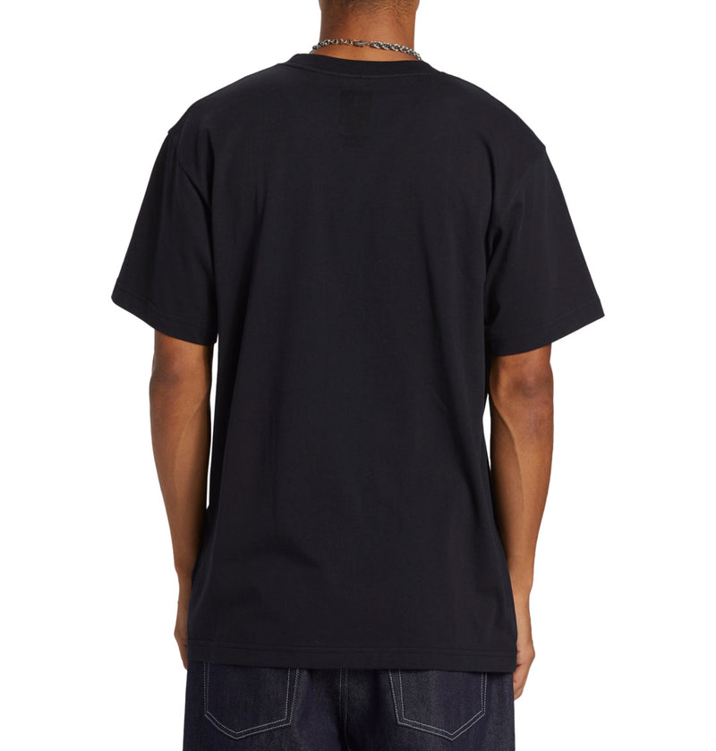 Load image into Gallery viewer, DC Men&#39;s Star Fall Short Sleeves T-shirt Black ADYZT05401_KVJ0
