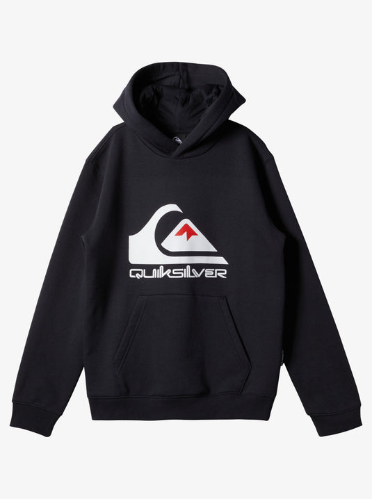 Quiksilver Kids' Big Logo Pullover Hoodie Black AQBFT03099_KVJ0