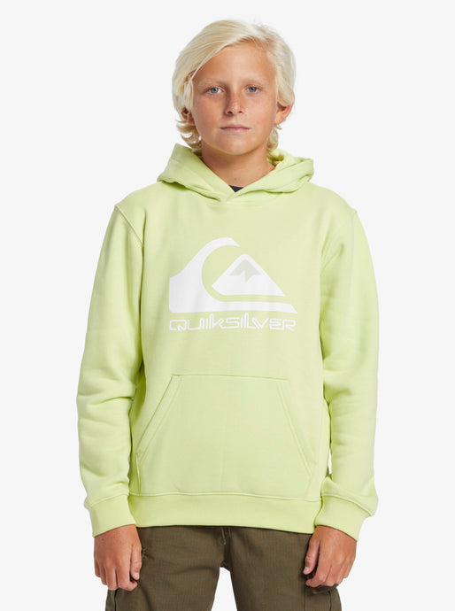 Quiksilver Kids' Big Logo Pullover Hoodie Shadow Lime AQBFT03099_GCQ0