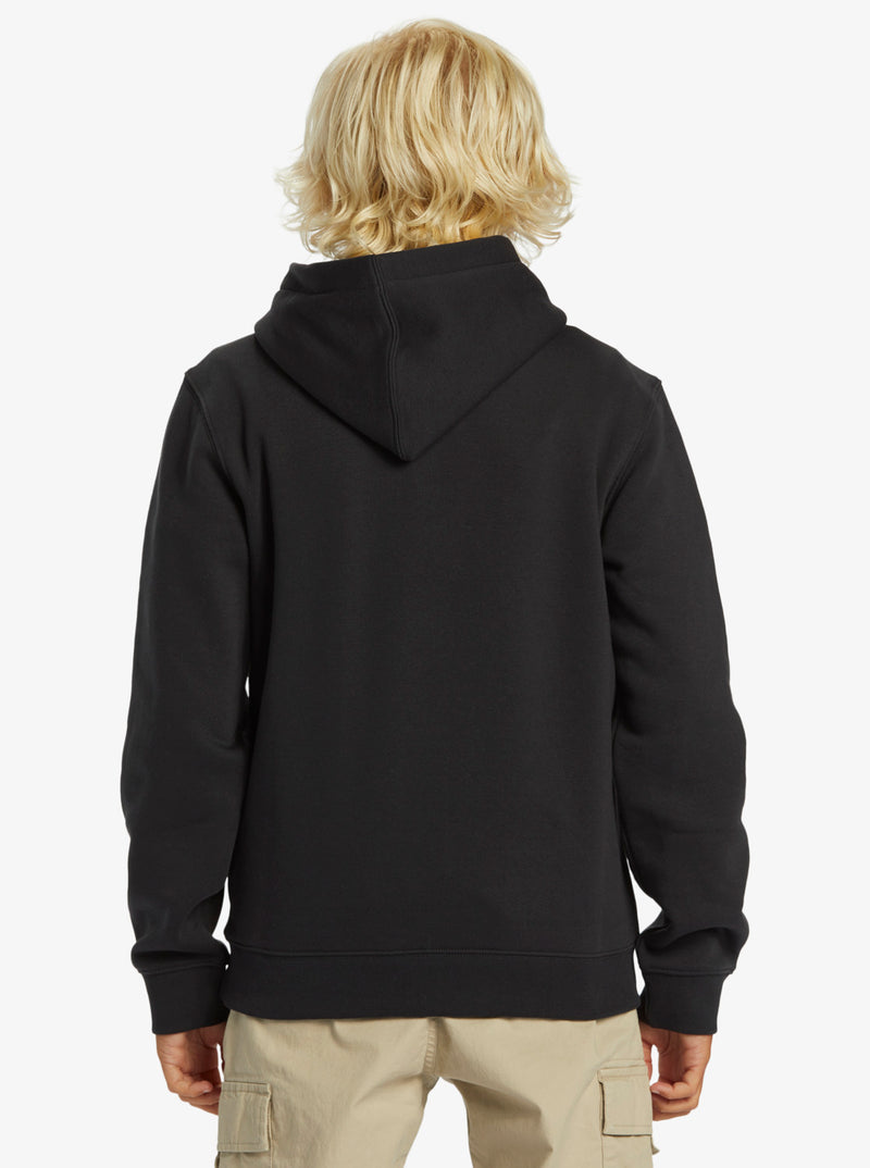 Load image into Gallery viewer, Quiksilver Kids&#39; Big Logo Pullover Hoodie Black AQBFT03099_KVJ0
