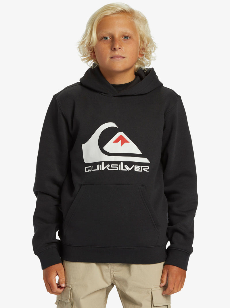 Load image into Gallery viewer, Quiksilver Kids&#39; Big Logo Pullover Hoodie Black AQBFT03099_KVJ0
