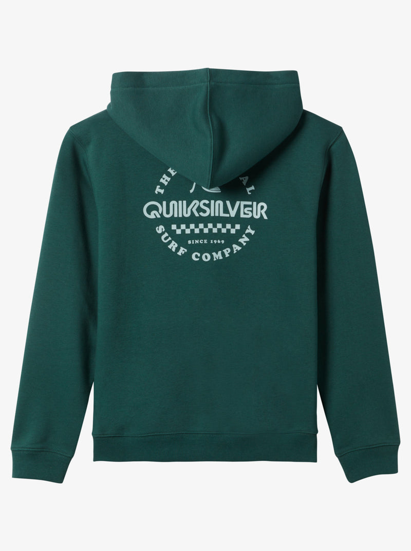 Load image into Gallery viewer, Quiksilver Kids&#39; Graphic Zip-Up Hoodie Forest AQBFT03109_GRT0
