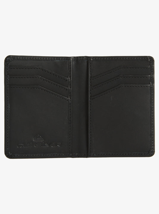 Quiksilver Men's Mack Cardy Bi-Fold Wallet Black AQYAA03408-KVJ0