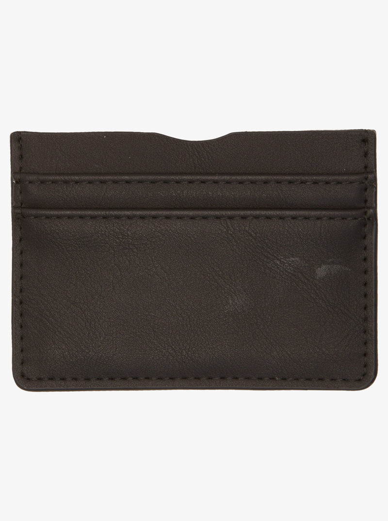 Load image into Gallery viewer, Quiksilver Men&#39;s Brackman Card Wallet Black AQYAA03414-KVJ0
