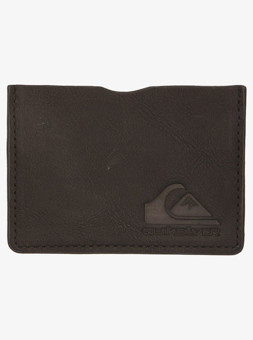 Quiksilver Men's Brackman Card Wallet Black AQYAA03414-KVJ0