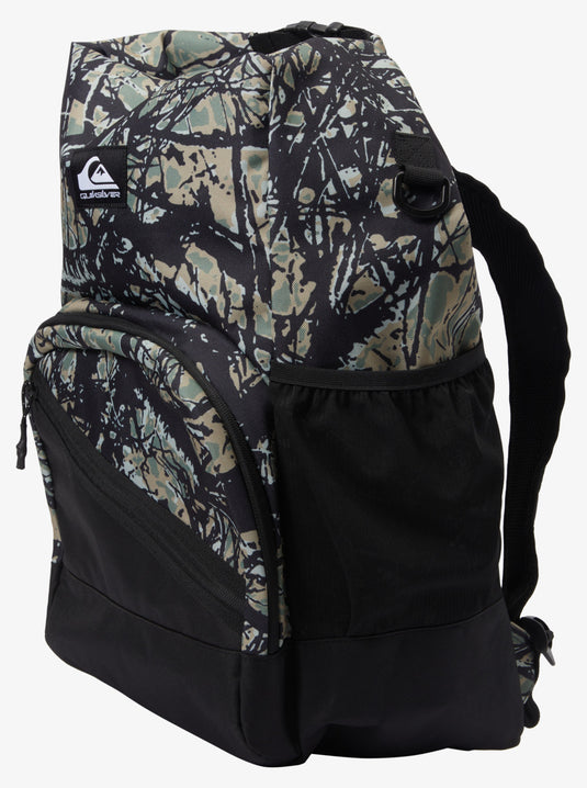 Quiksilver Unisex Sea Stash Voyager Roll Top Surf Backpack Woodland Abstract Sea Spray AQYBP03171_GLW6