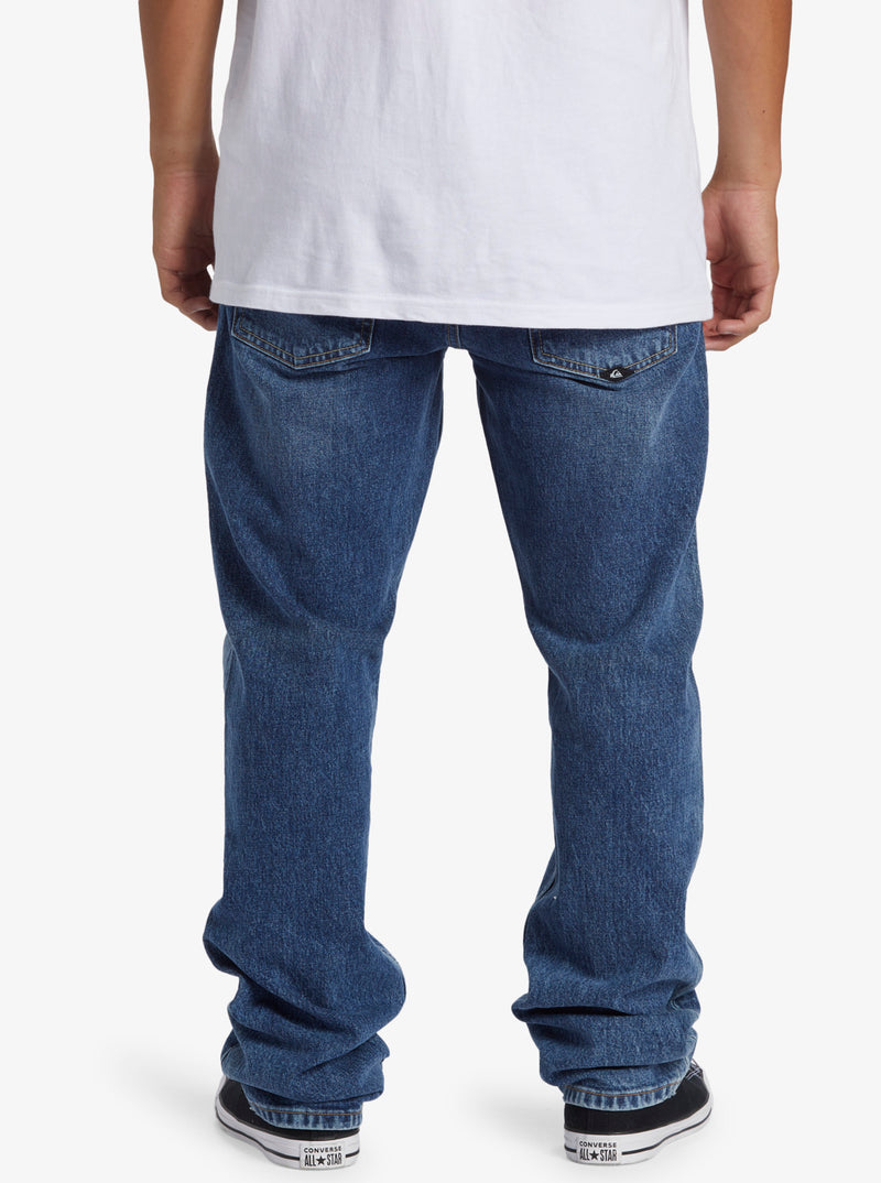 Load image into Gallery viewer, Quiksilver Men&#39;s Modern Wave Straight Fit Jeans Aged AQYDP03013_BJQW
