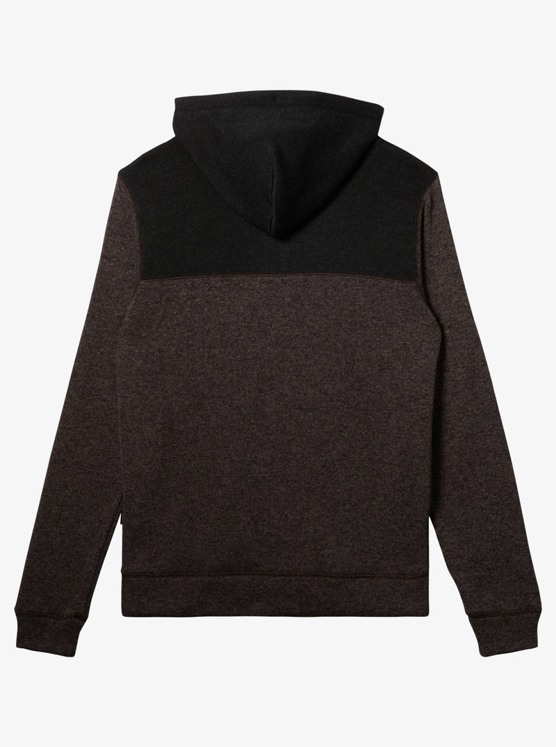 Load image into Gallery viewer, Quiksilver Men&#39;s Keller Block Zip-Up Hoodie Canteen Heather AQYFT03339-CQPH
