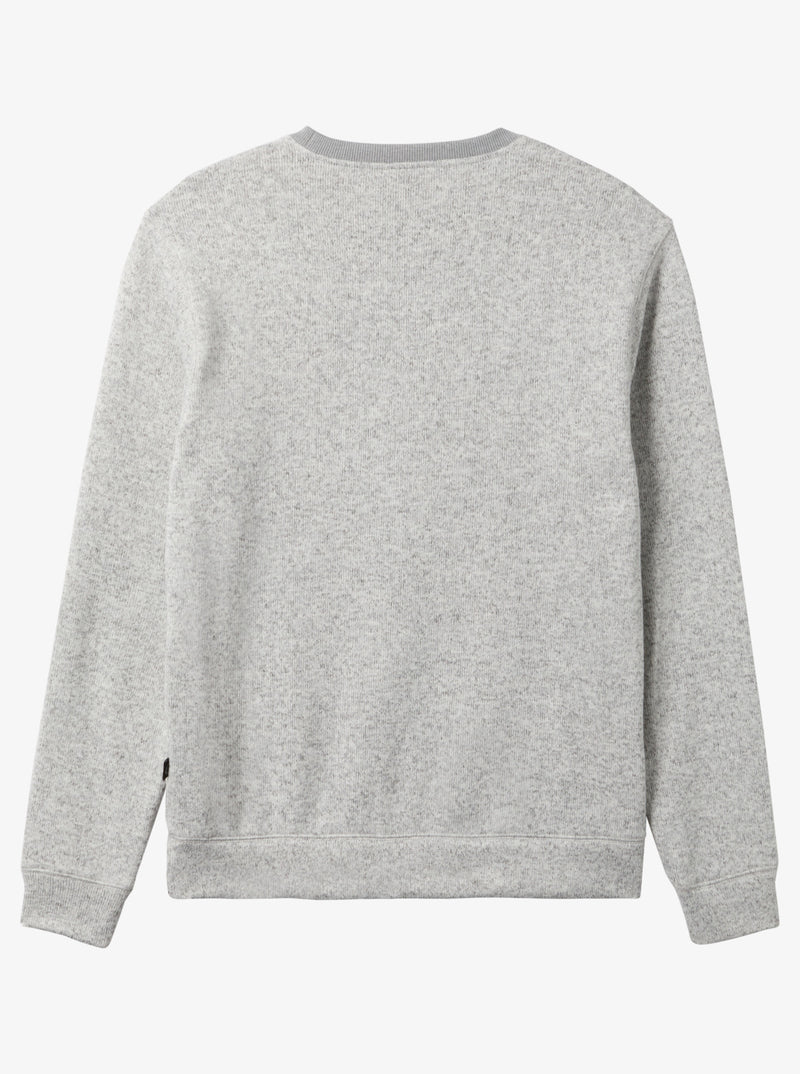 Load image into Gallery viewer, Quiksilver Men&#39;s Keller Pullover Sweatshirt Light Grey Heather AQYFT03341-SJSH
