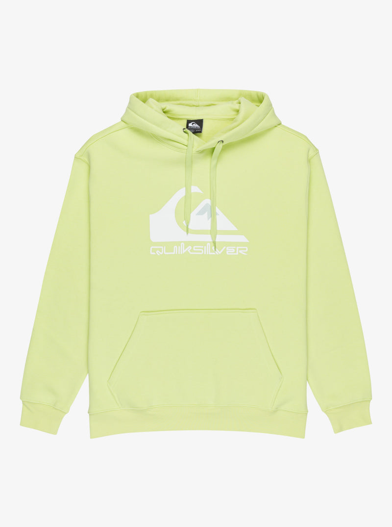 Load image into Gallery viewer, Quiksilver Men&#39;s Big Logo Pullover Hoodie Shadow Lime AQYFT03356-GCQ0
